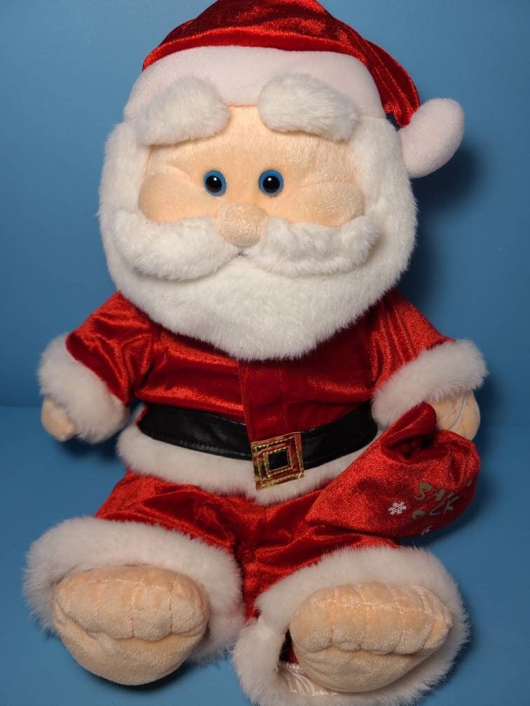 giant stuffed santa claus