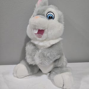 Disney Store Bambi Thumper Plush Stuffed Animal 12" SOFT Plush