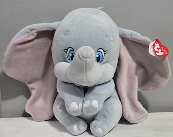 TY Sparkle Dumbo 10"Elefant Disney Stofftier Plüsch-Geschenk Stuffie