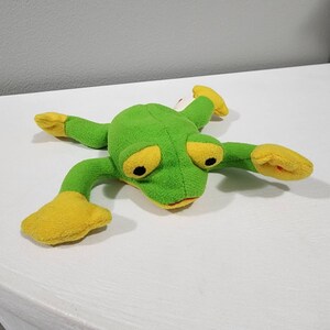 TY Teenie Beanie Babies ‘Smoochy The Frog’ - Vintage 1993 PVC Pellets