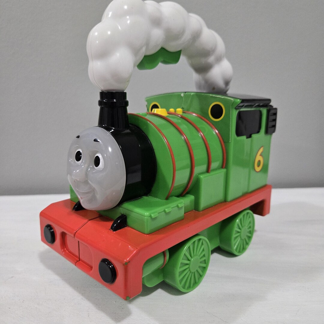Thomas and Friends Percy Green Engine Light up Talking Flashlight ...