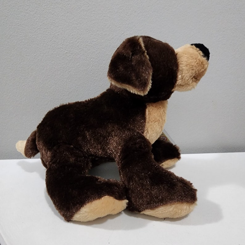Ganz WEBKINZ Brown Mocha Pup Puppy Dog New with Unused Code Attached image 2
