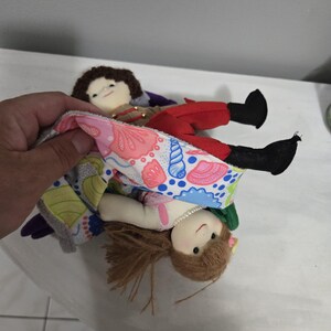 Little Mermaid Prince and Sea Witch Topsy Turvy Reversible Doll image 7