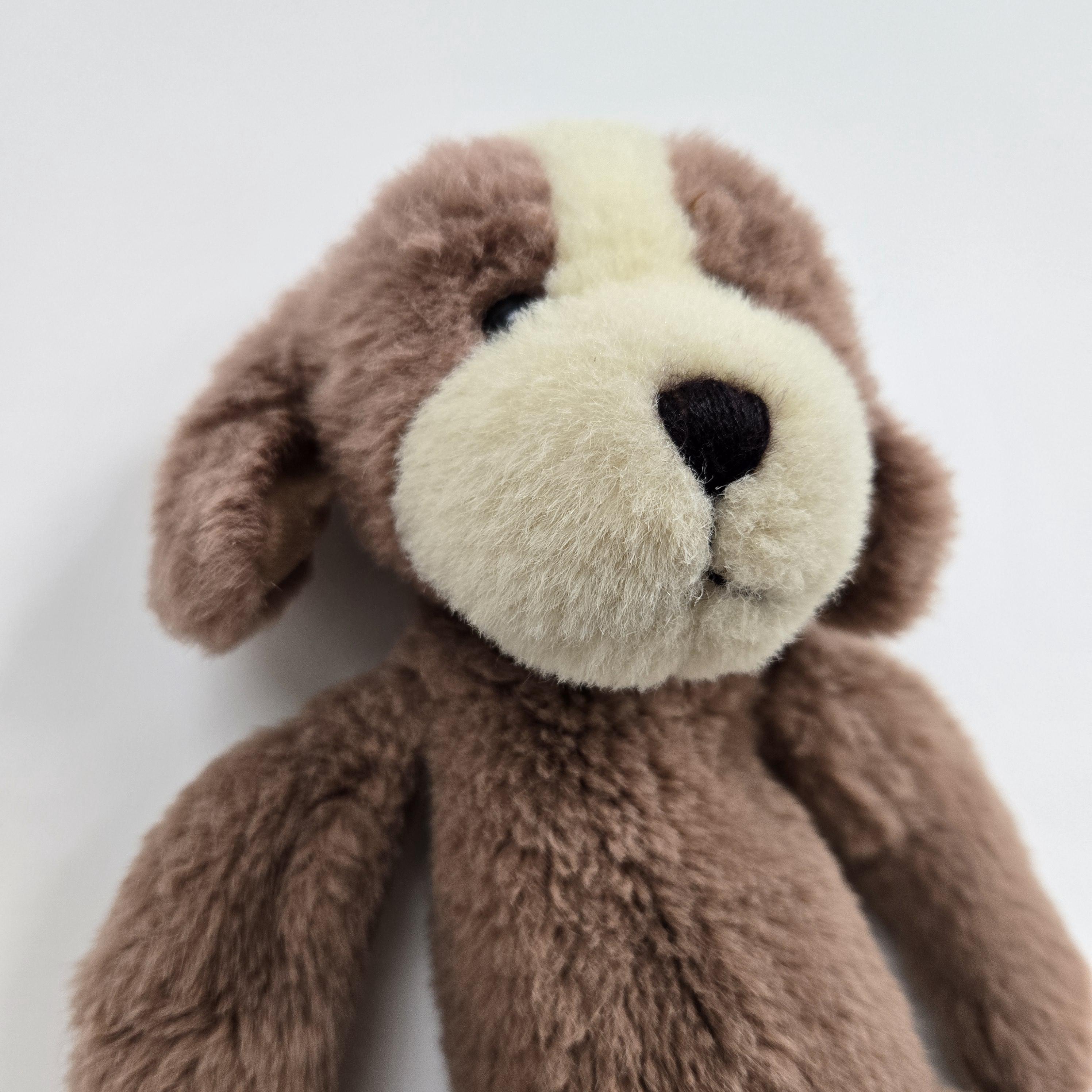 Vintage Ganz Brown Plush Floppy Dog With 12
