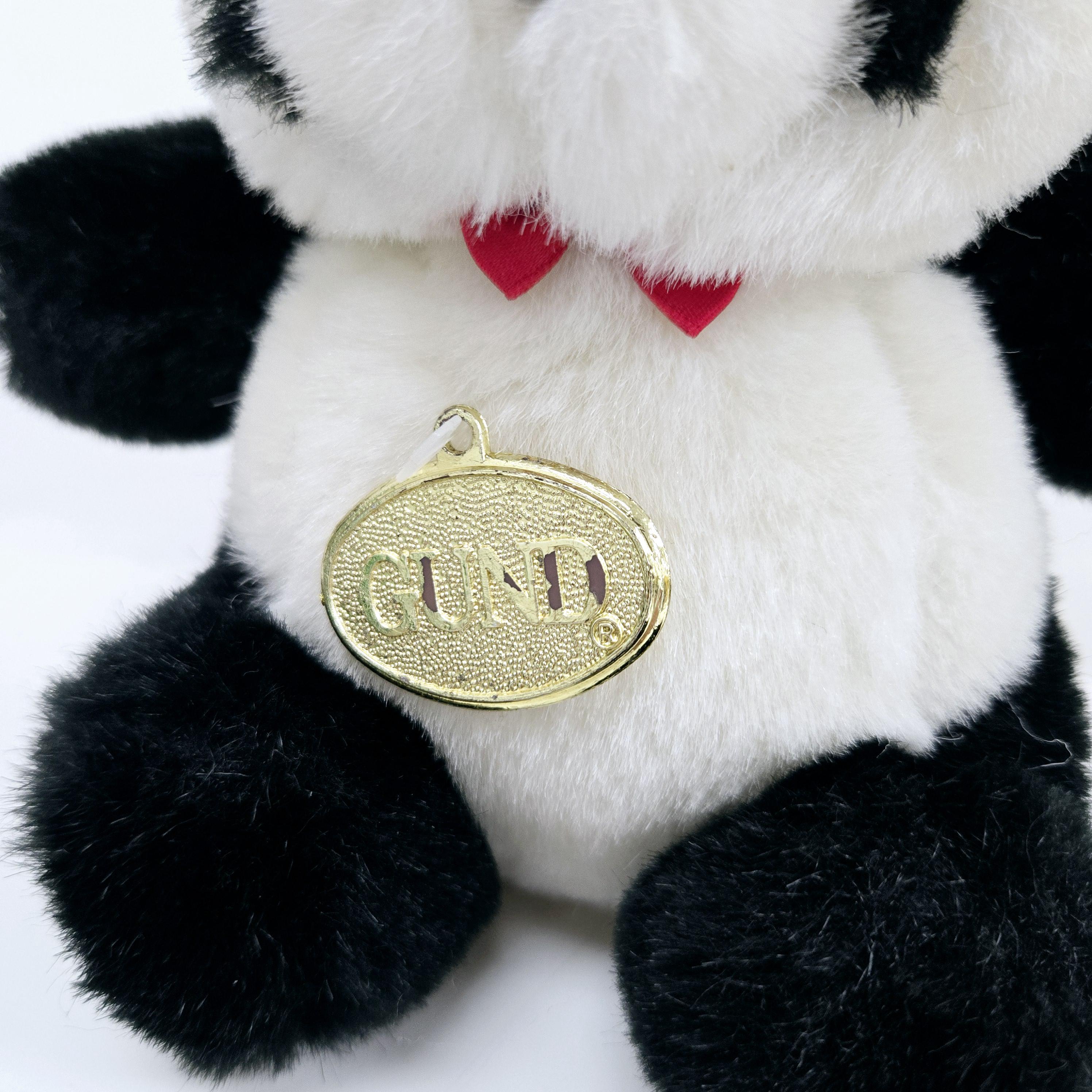 Vintage 80s GUND Panda Bear Sitting 8