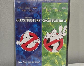 ゴーストバスターズ 1 & 2 ダブルフィーチャー DVD セット - Etsy 日本