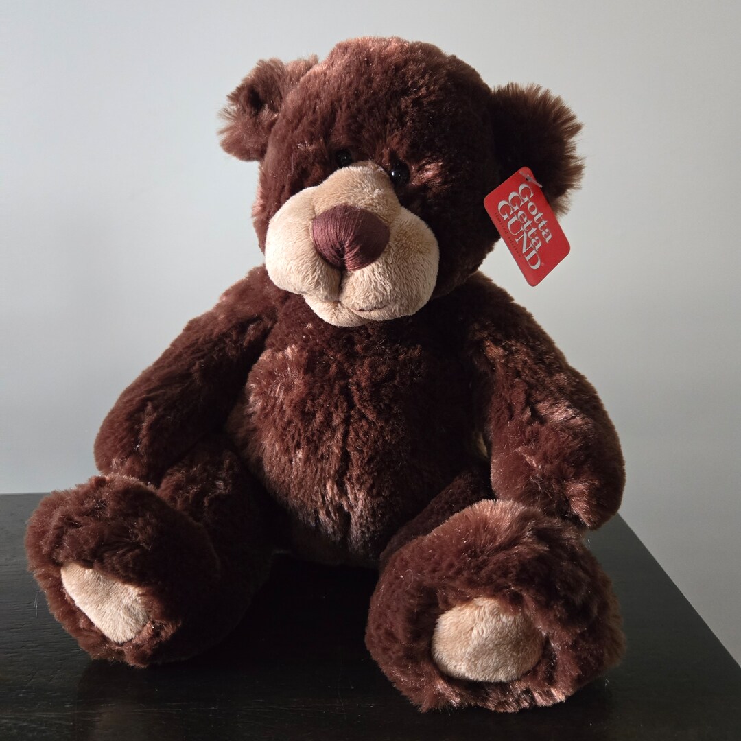 Gund Marty #45971 Brown Plush Teddy Bear 12" Stuffed Animal Toy - Etsy