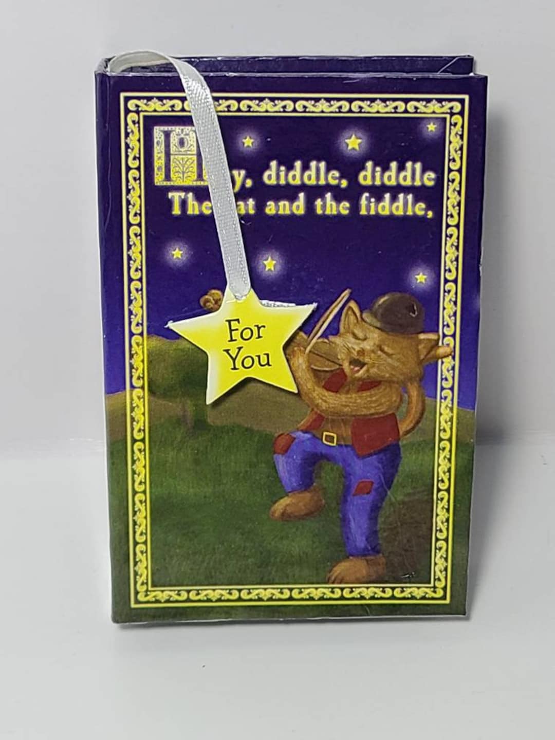 Bookmarks Rhyms Nursery Rhymes Metal Bookmark: Collectible Page Marker With Tassel - Etsy