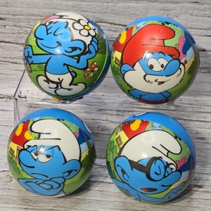 THE SMURFS Set of 4 Vinyl / Foam 4 THE SMURFS Set of 4 Vinyl / Foam 4