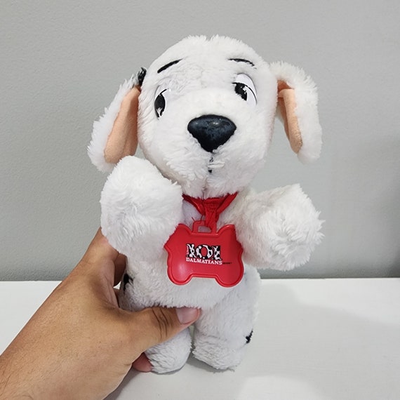 Vintage Disney 101 Dalmatians 10 Inch Plush Stuffed Soft Toy With