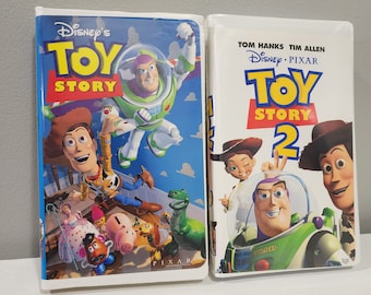 Vintage Disney Toy Story VHS Cassette Movie Set