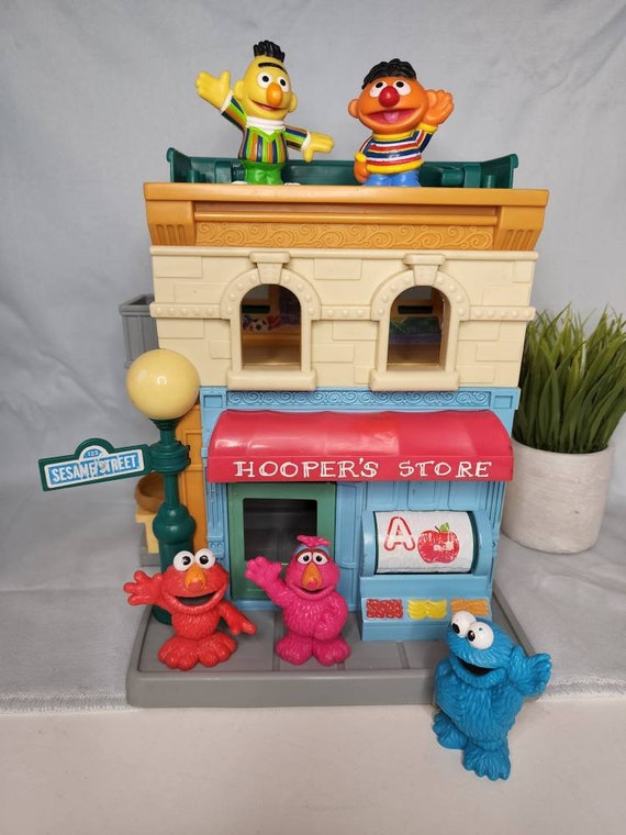 Sesame Street Mr. Hoopers Store &amp; Figures Toy Lot Preschool - Etsy