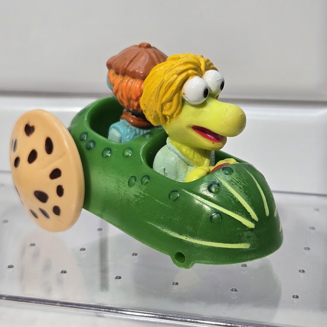 Vintage Mcdonalds 1988 Fraggle Rock Pickle Car Wembley Boober Jim ...