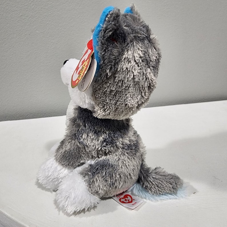 Ty Slush Husky 10 Squish-A-Boo Ty Slush Husky 10 Squish-A-Boo