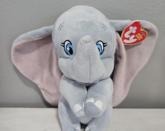 TY Sparkle Dumbo 7" Elephant Disney Stuffed Animal Plush Gift Stuffie