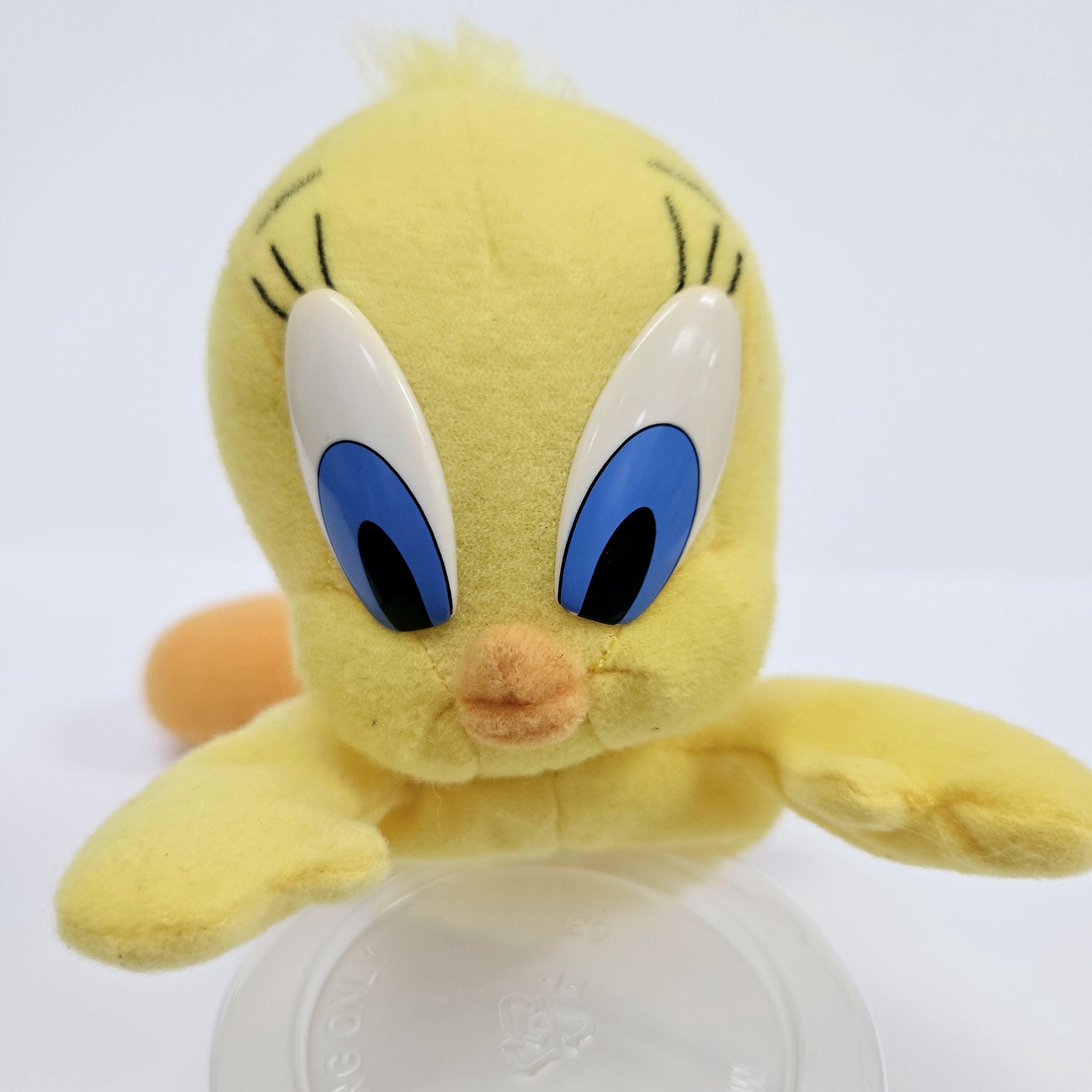 Warner Bros Looney Tunes Tweety Bird 7 Inch Floppy Beanie Bag