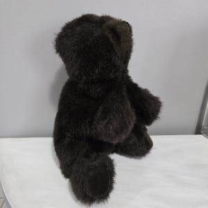 Vintage Rare 1978 Folkmanis Furry Folk Puppets Plush Black Bear Full Body