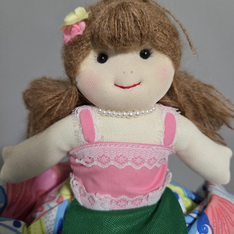 Little Mermaid Prince and Sea Witch Topsy Turvy Reversible Doll image 4