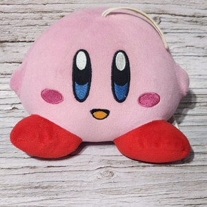 Vintage Banpresto Kirby Plush Character Soft Toy Nintendo Pink 10 inch