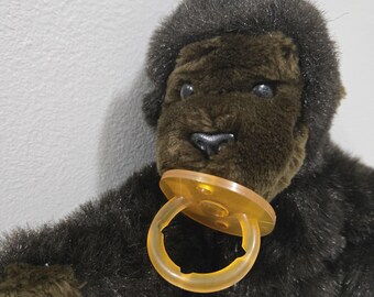 ヴィンテージ Dakin Goo Goo Gorilla ぬいぐるみ（おしゃぶりとタグ