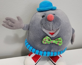 Vintage Mr. Mole Plüschtier: 28 cm großer Charakter mit Hut