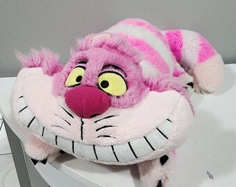 Alice In Wonderland Large Cheshire Cat Disney Store Exclusive Plush READ