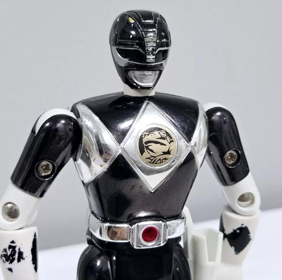 Original Black Power Ranger Action Figure
