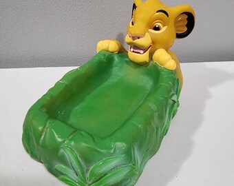 DISNEYS The Lion King Movie Simba Lion Cub Plastic Soap Dish Holder Kids Bathroom Decoration