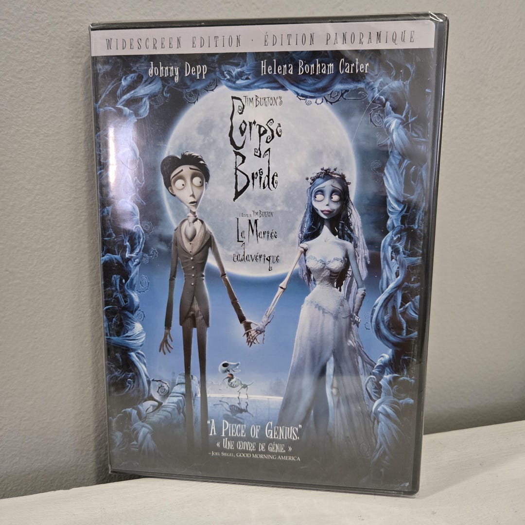 New DVD Tim Burtons Corpse Bride - Etsy