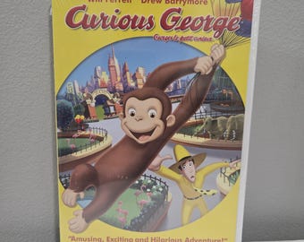 おさるのジョージ 工場未開封DVD 完全版 ウィル・フェレル、ドリュー・バリモア主演
