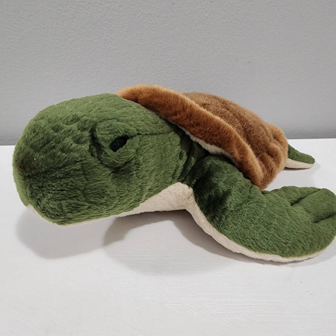 Miyoni by Aurora Sea Turtle 11 Inch Plush Kids Soft Figure Toy Brown ...