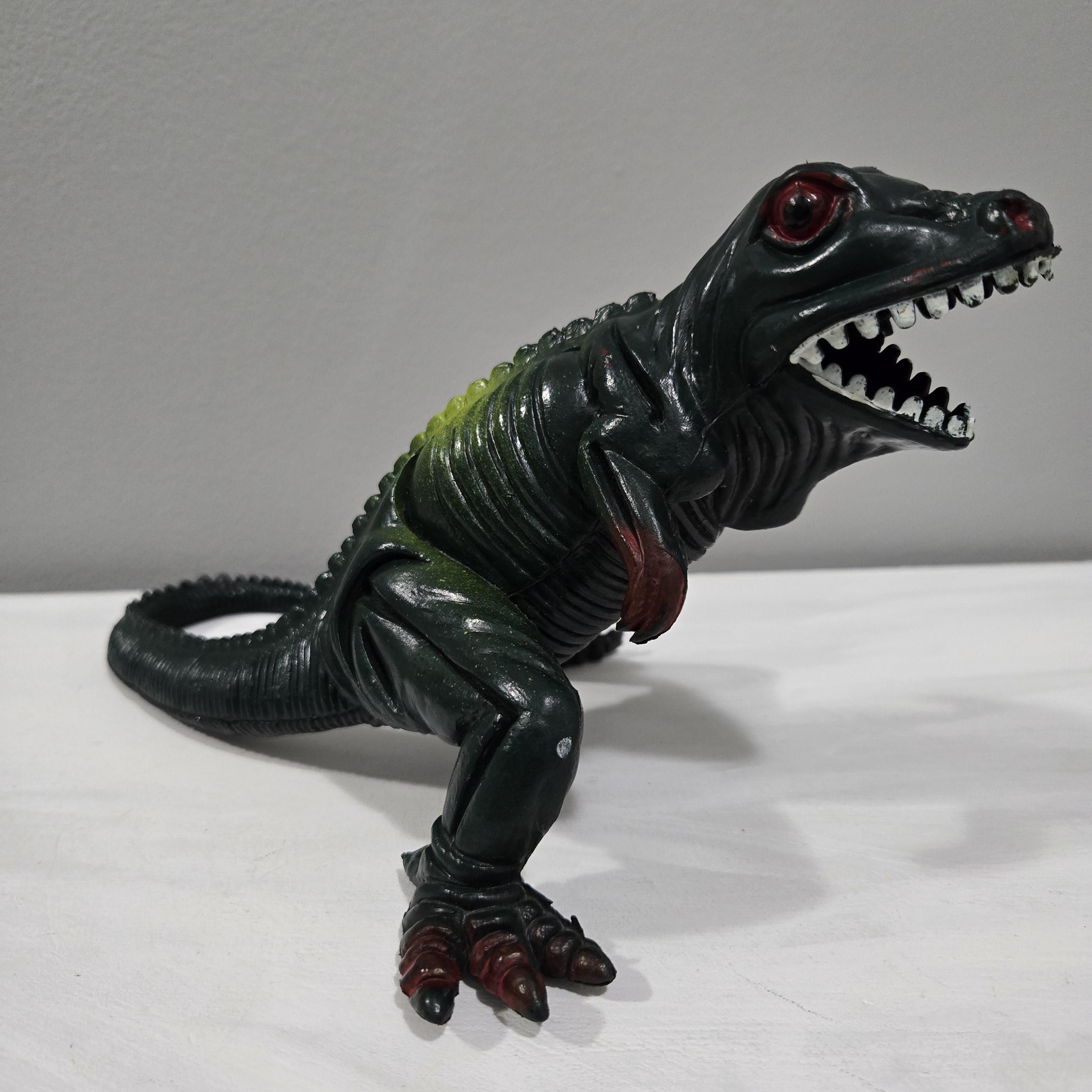 Vintage Vinyl Dinosaur Monster T Rex Lizard Hong Kong Figure Toy