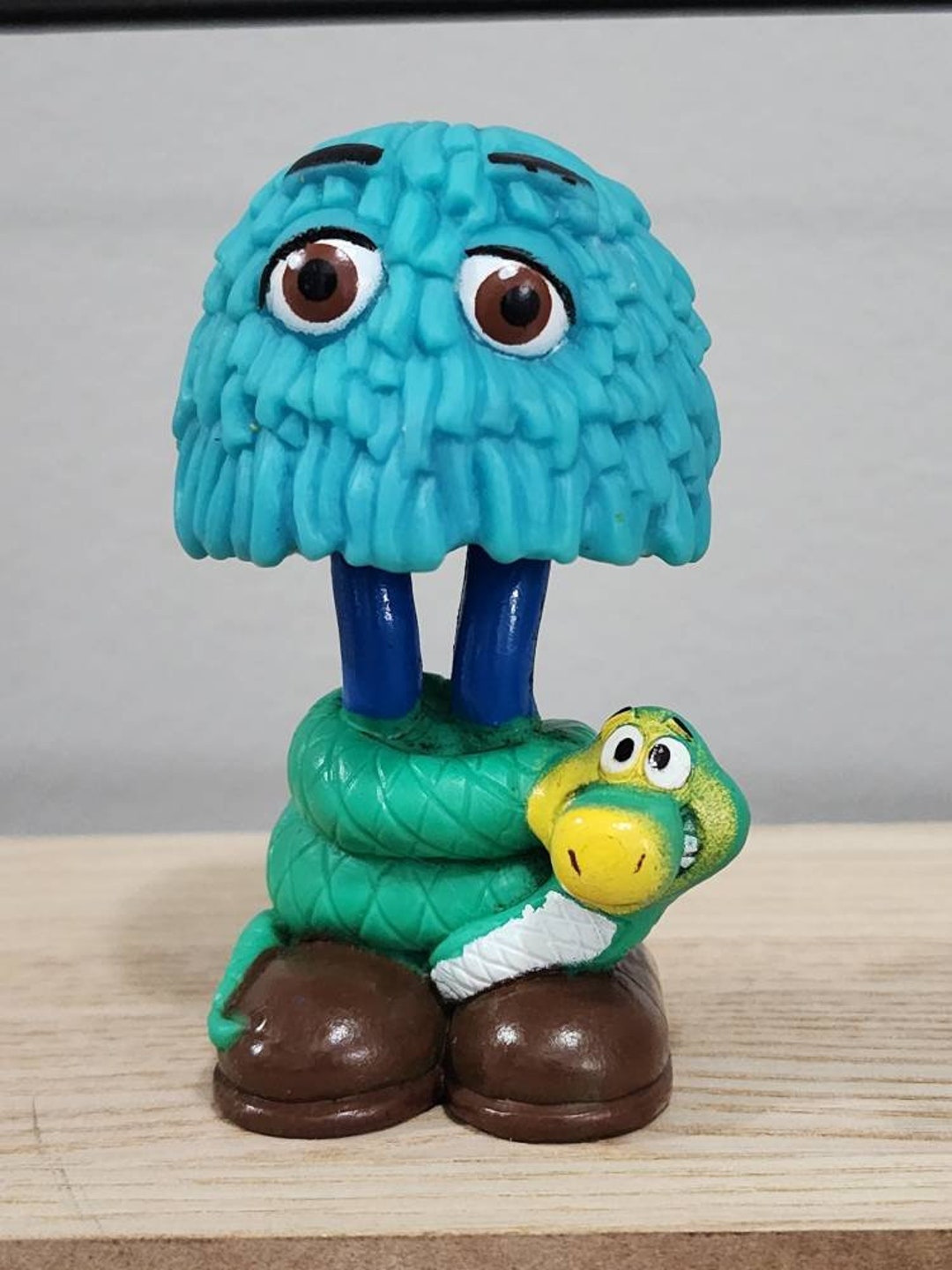 Vintage 80s Mcdonalds Fry Guys Jungle Explorer With Snake (missing