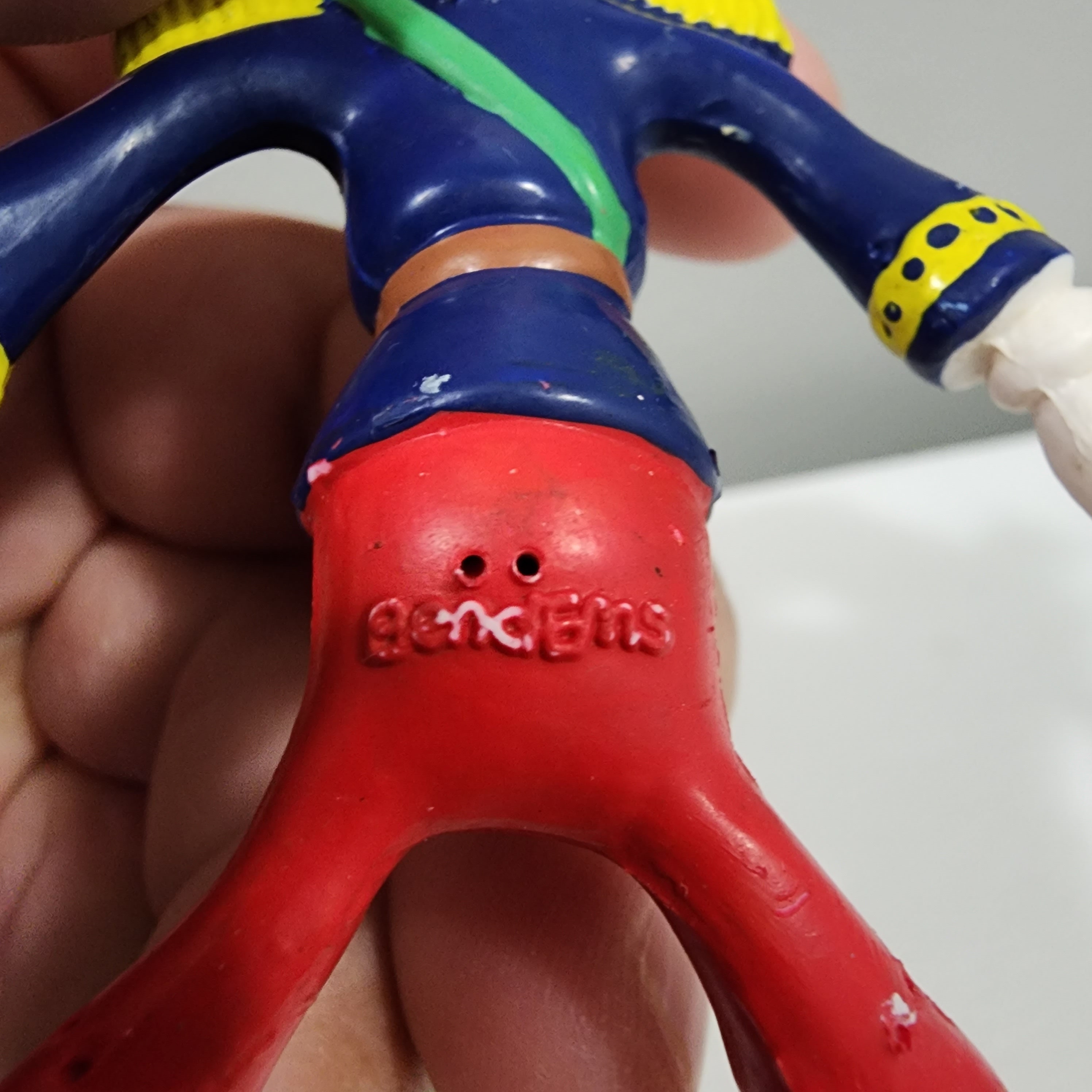 希少　justoys Bend-Ems ミッキー バグズライフ　フィギュア Vintage Justoys Bend-ems Mickey's Stuff Mail Pilot Shyster 5