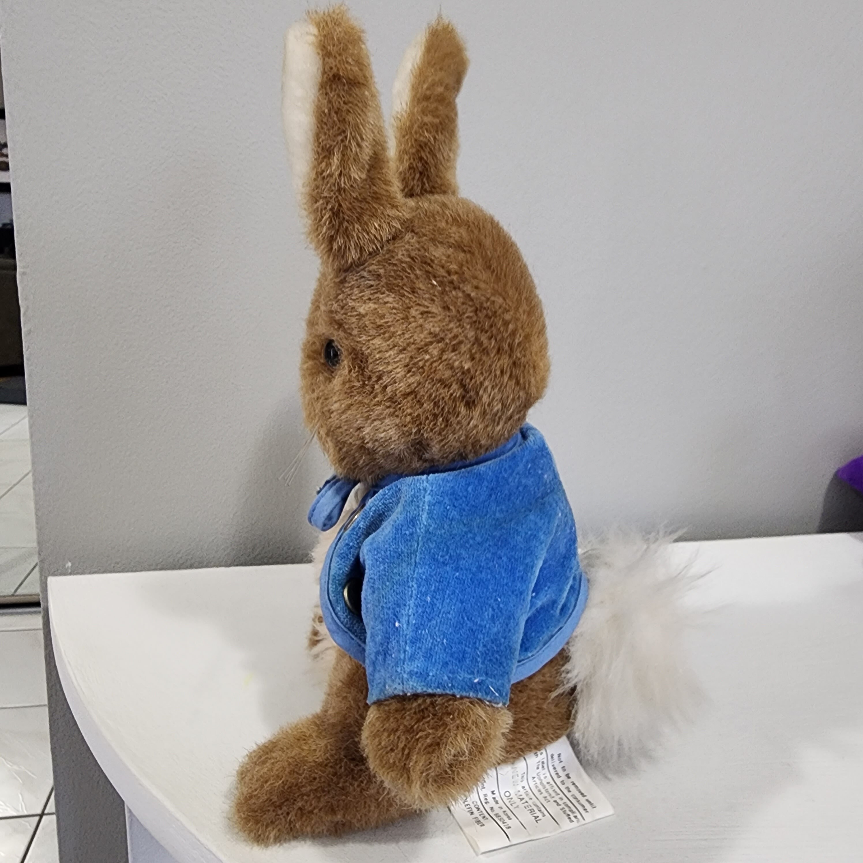 Vintage Peter Rabbit Cotton Tail 9 Plush Toy Stuffed Animal Etsy UK