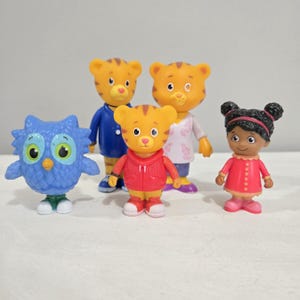Lot de figurines animées Daniel Tiger's Neighbourhood