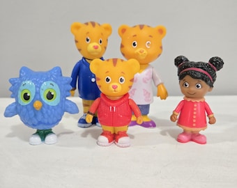 Lot de figurines animées Daniel Tiger's Neighbourhood