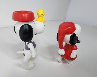 Vintage Peanuts Snoopy Figures Lot of 2 United Feature Vintage Peanuts Snoopy Figures Lot of 2 United Feature