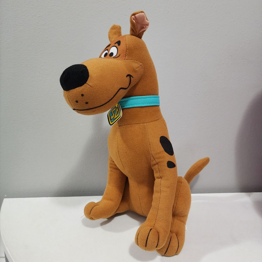 Scooby Doo 13 Inch Plush Soft Toy Hanna Barbara Sitting Great Dane Dog 