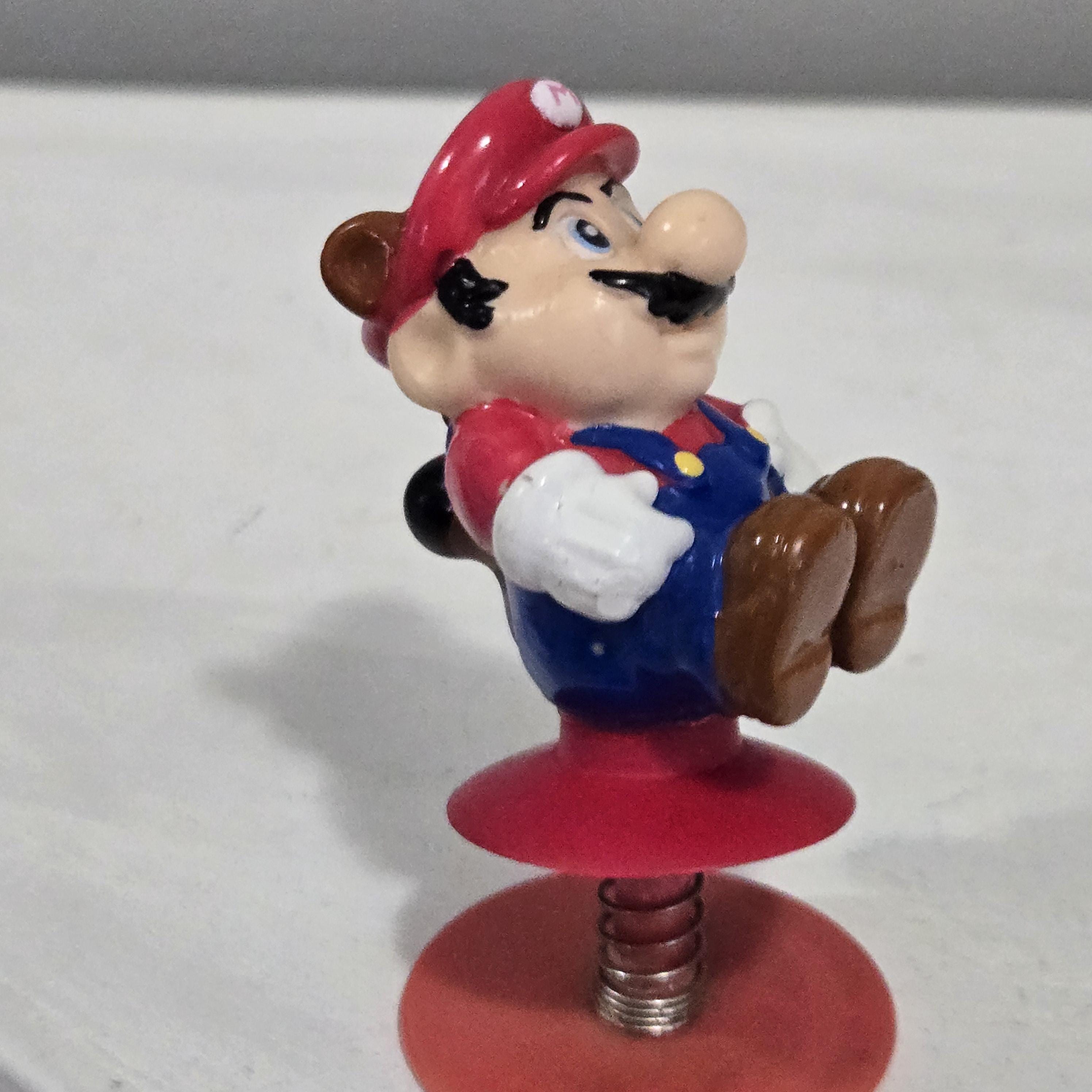 スーパーマリオ　SuperMario マリオ　フィギュア　スプリング 任天堂 1989 スーパーマリオブラザーズ ポップアップスプリングトイ