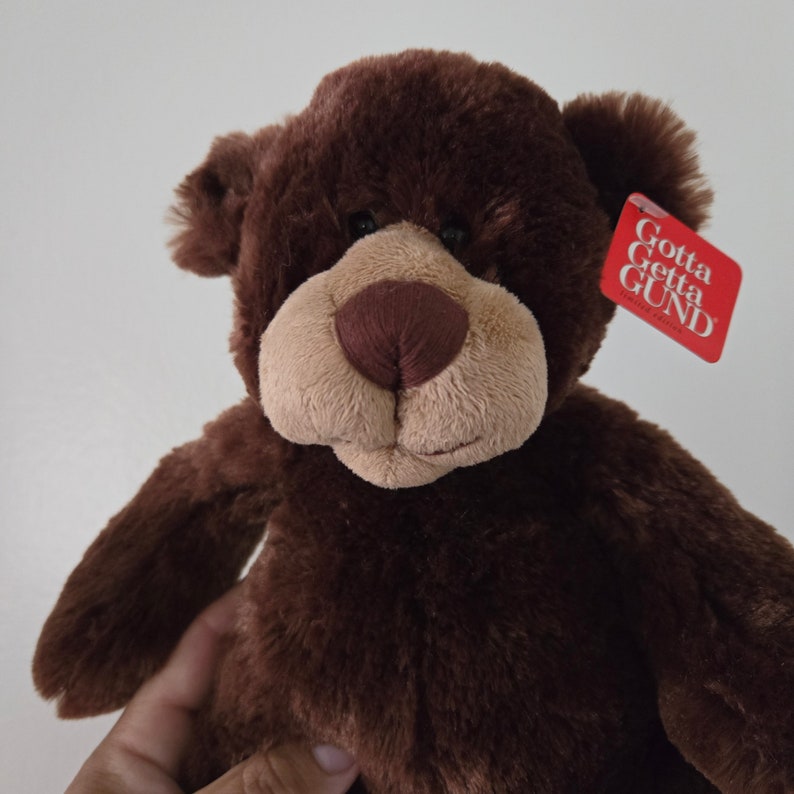 Gund Marty #45971 Brown Plush Teddy Bear 12" Stuffed Animal Toy - Etsy
