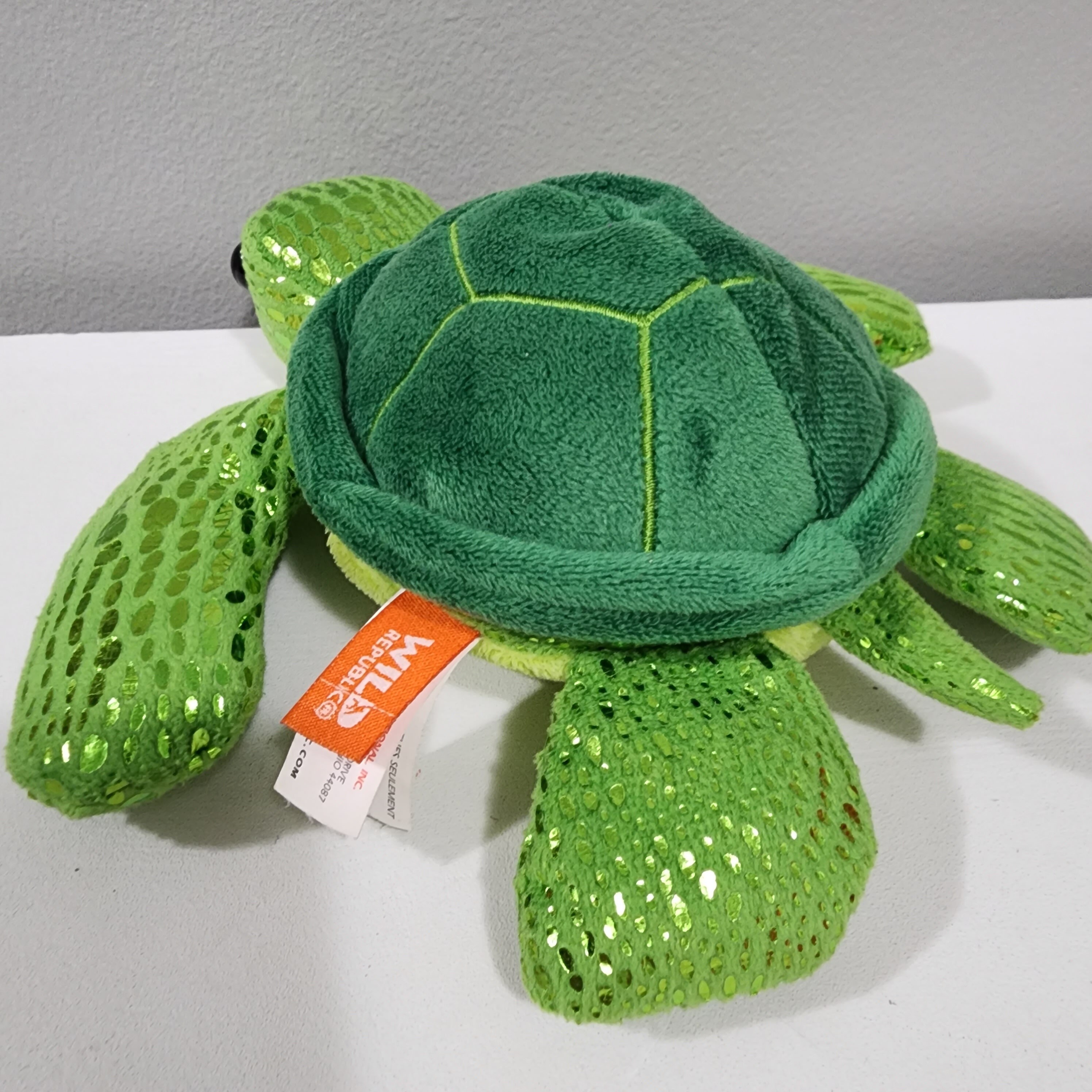 Wild Republic Sea Turtle Plush Stuffed Animal - 23 Inch Realistic Ocean Toy, Soft Green Turtle, Gift For Kids & Adults - View #9