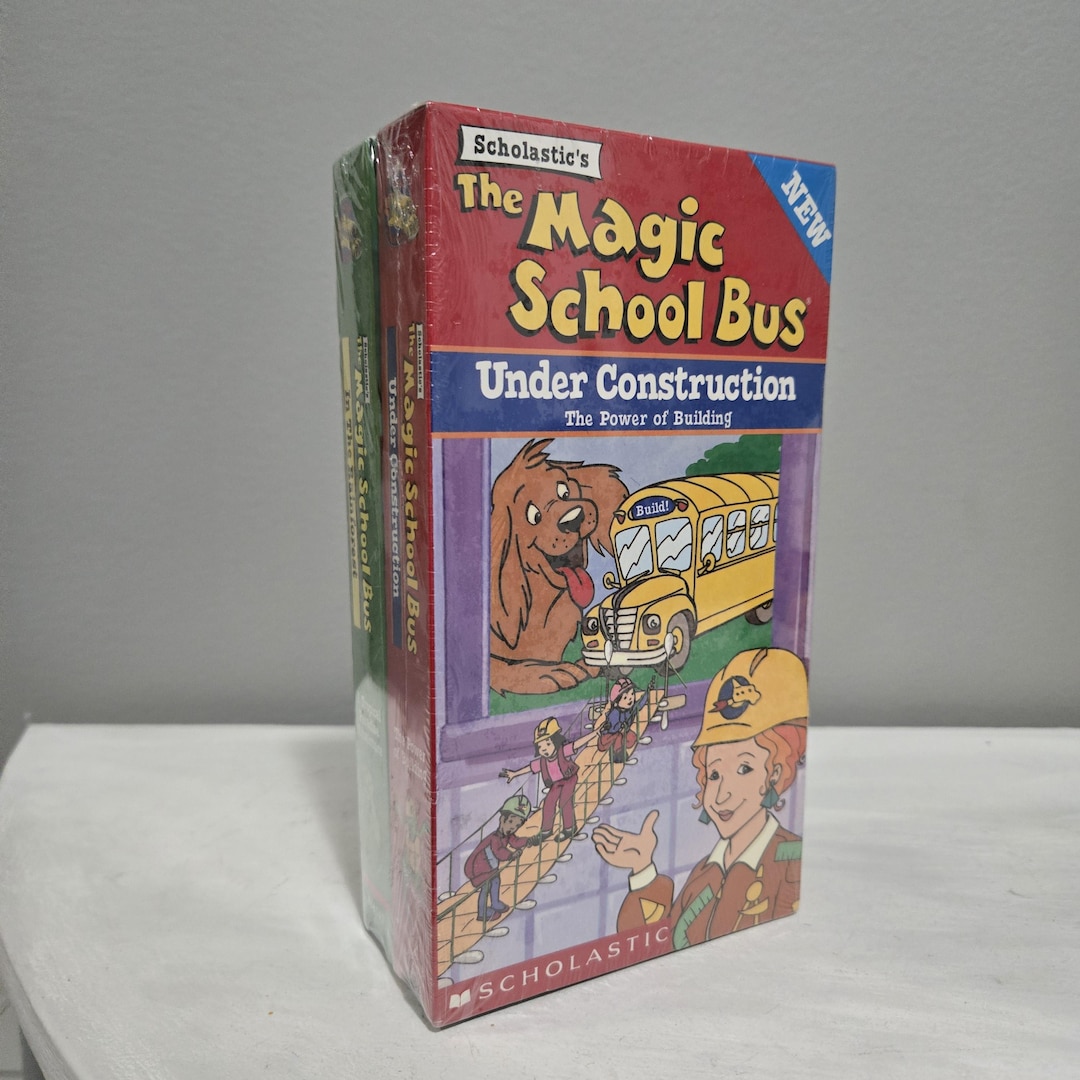 Vintage the Magic School Bus 2 VHS Movie Special Combo Pack, Under ...