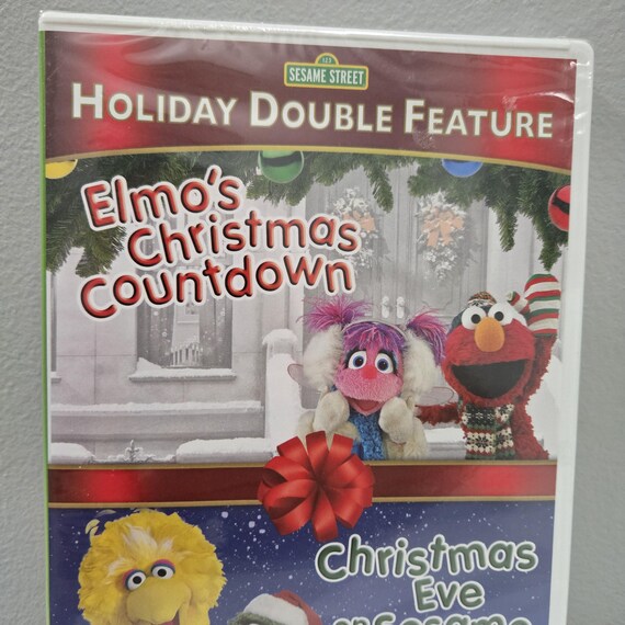 Christmas Eve 2枚DVDセット Christmas Eve on Sesame Street + Elmo's Countdown DVD 🍀Buy