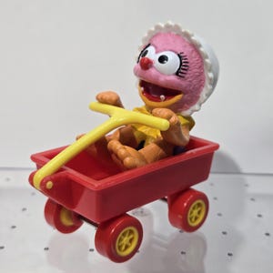The Muppet Show Muppet Babies Animal in Wagon 80s McDonalds Toy