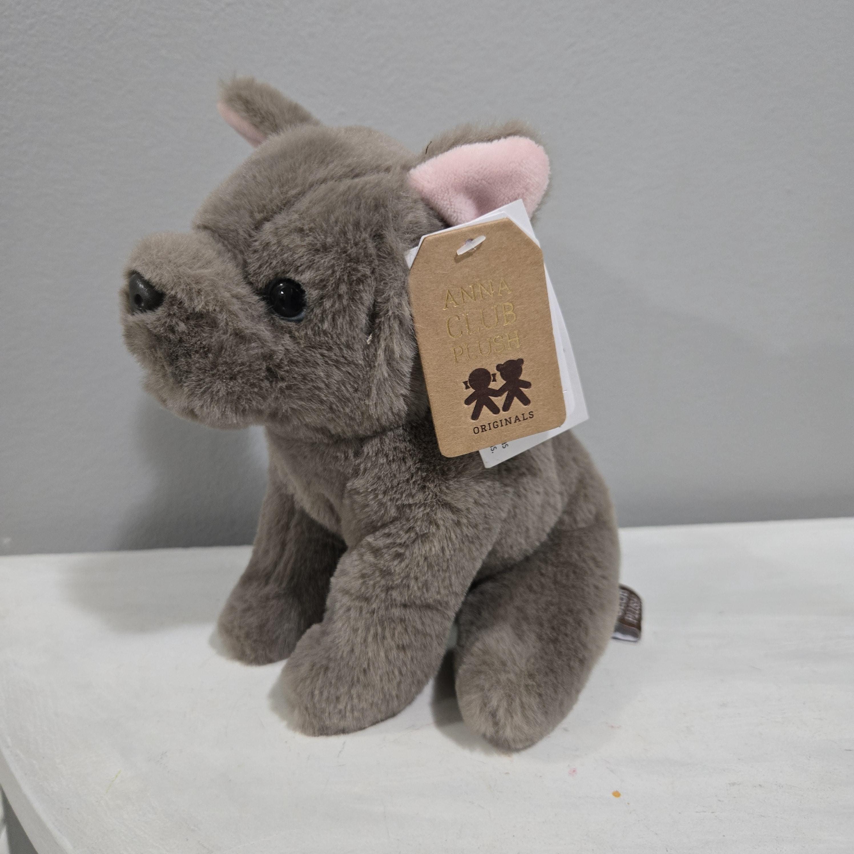 Anna Club Plush Stuffed Toy French Bulldog Frenchie Cream Dog