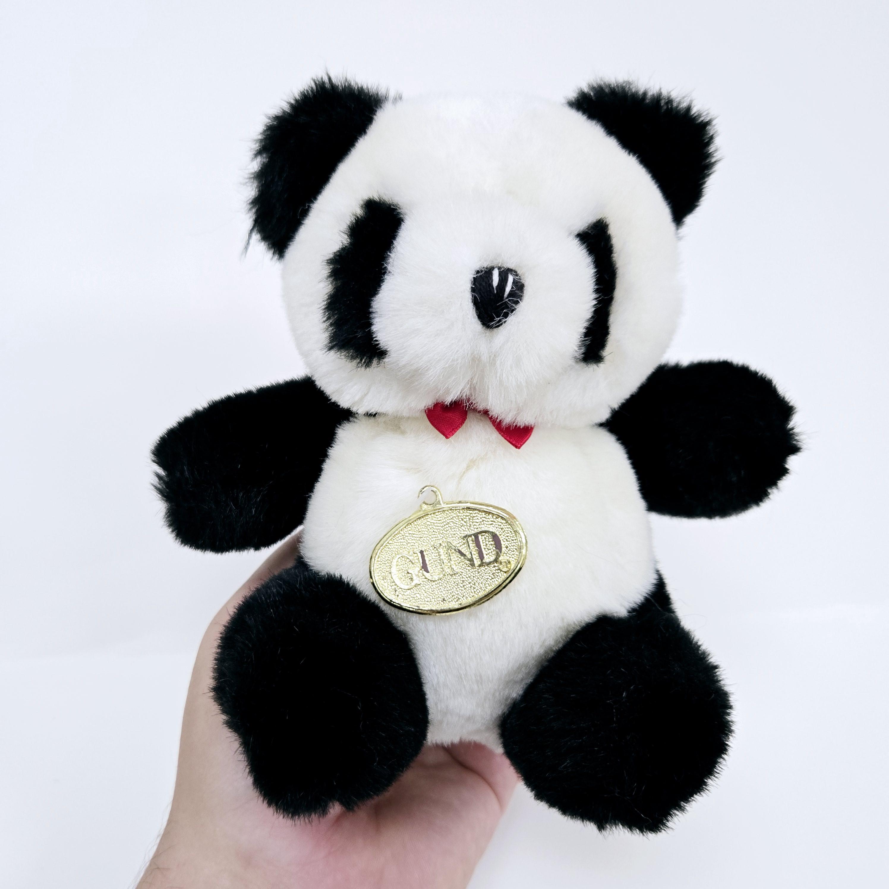 Vintage 80s GUND Panda Bear Sitting 8
