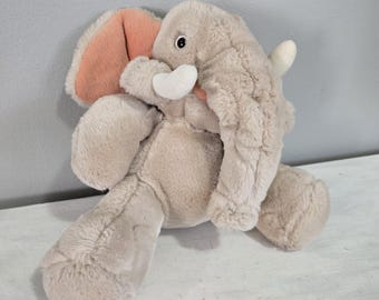 Peluche Wrinkles Trunkit Elephant Ganz Bros Heritage Collection 1985, seduto, 25 cm