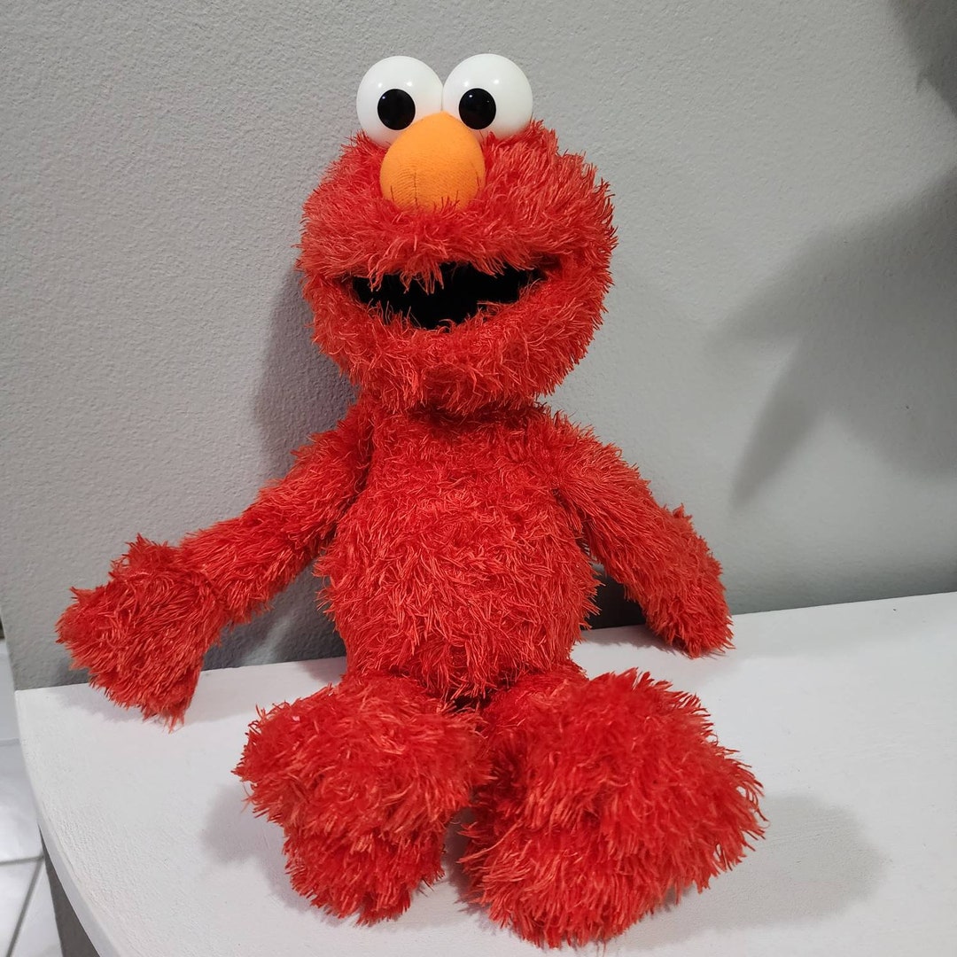 ELMO 13 Inch Red Monster Sesame Street the Muppets Plush Soft - Etsy