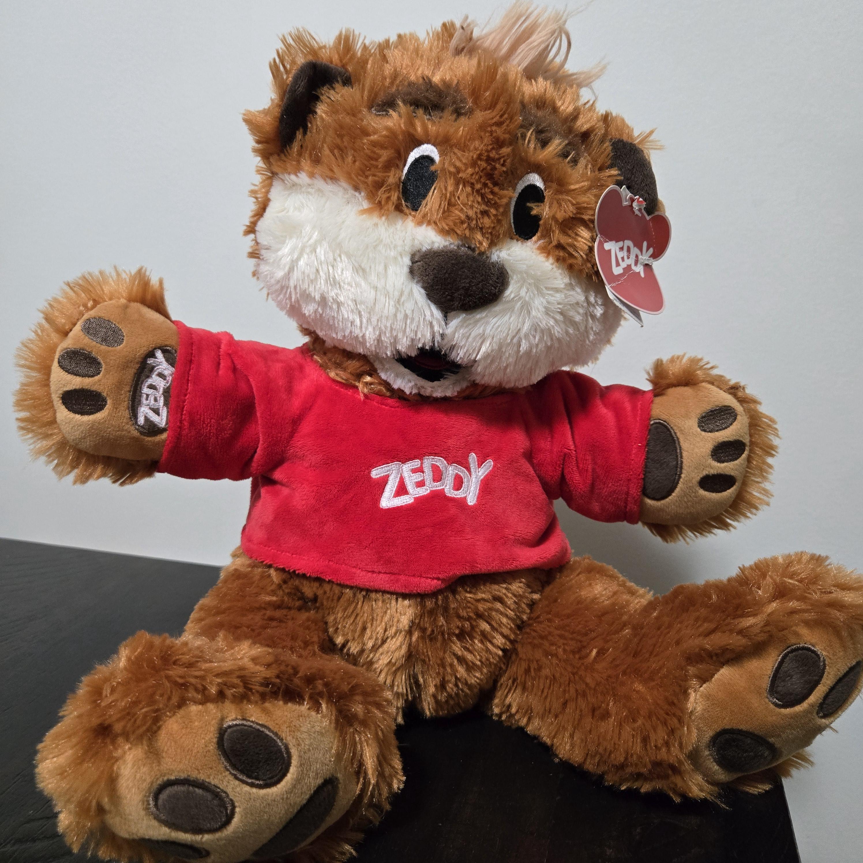 Zellers Mascot Teddy Bear ZEDDY With Red Shirt Plush 13